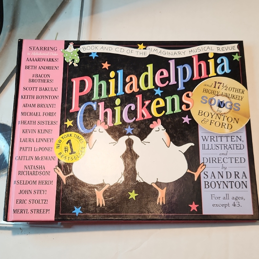 Bonton Philadelphia Chickens Book and CD Set